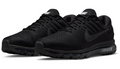 Nike Air Max 2017 Triple Black Men's Sneakers - 849559-004